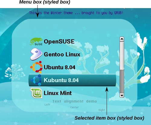 gentoo grub2 themes gentoo grub2 themes